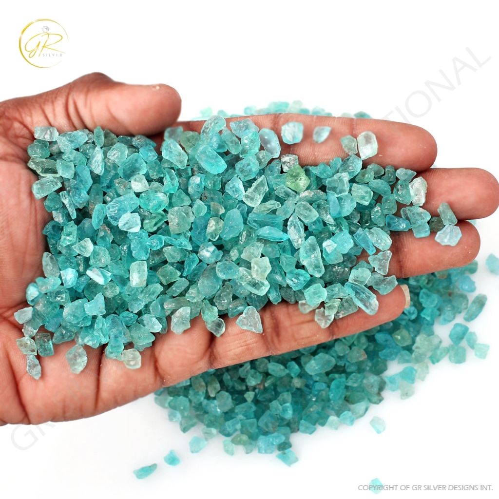 Natural Sky Blue Apatite Loose Mineral Gemstone