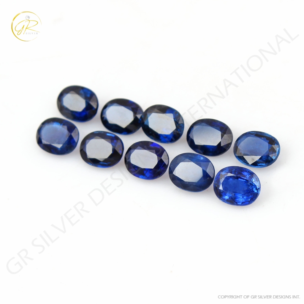 Blue Kyanite Oval 7x9 MM- 20.5ct Stone