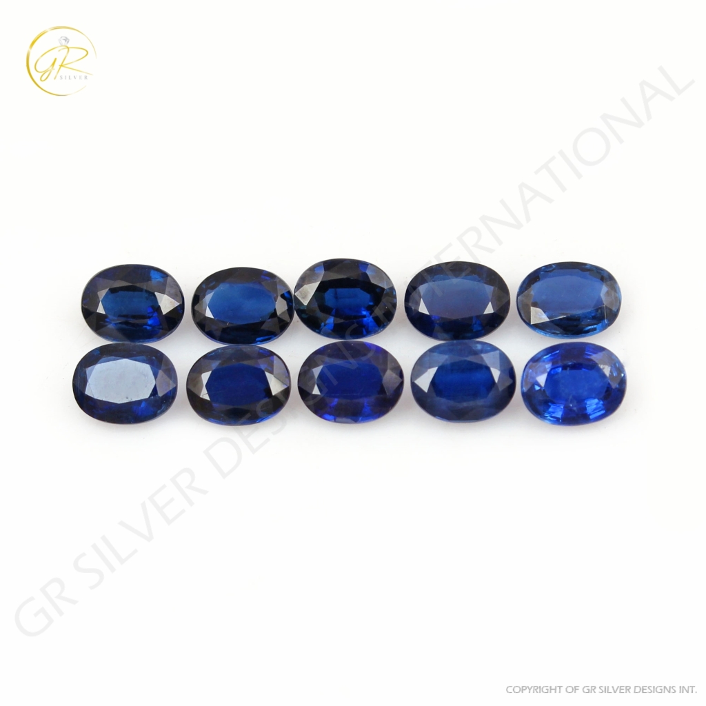 Blue Kyanite Oval 7x9 MM- 20.5ct Stone