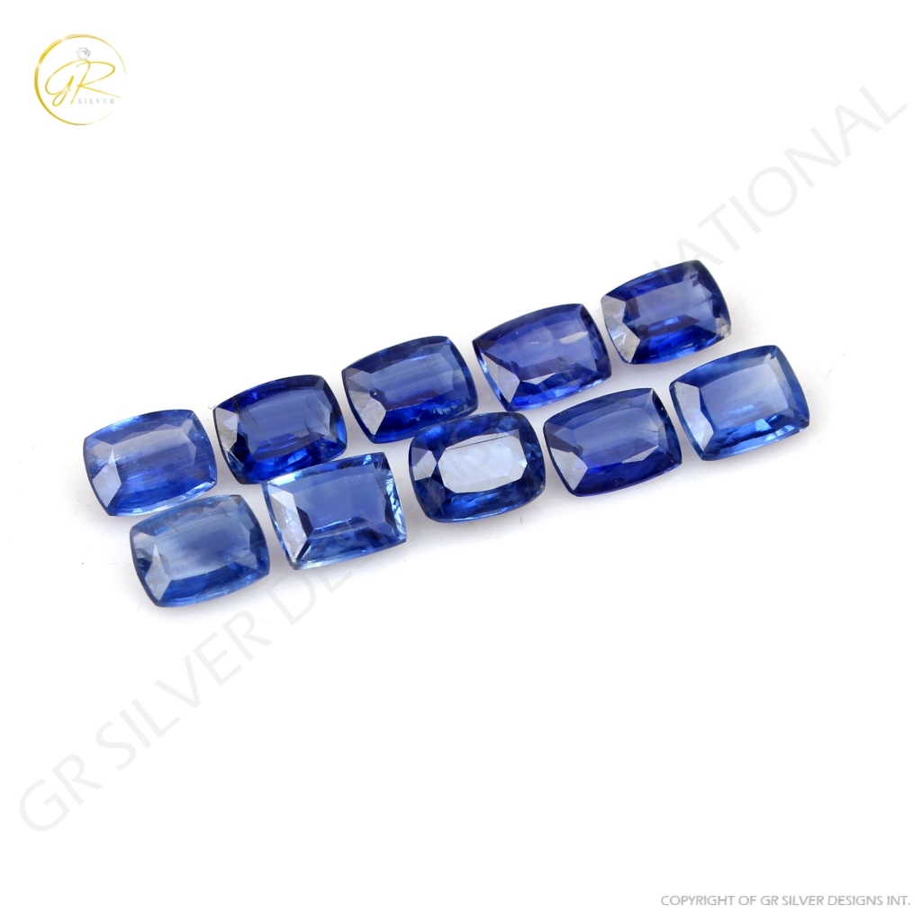 High Quality Natural Blue Kyanite Loose Gemstone