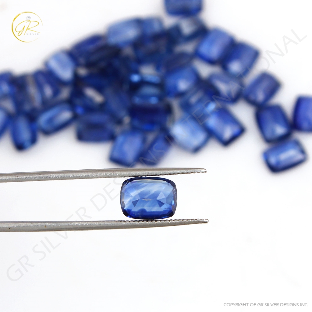 High Quality Natural Blue Kyanite Loose Gemstone