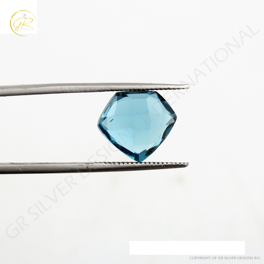 3.9ct London Blue Topaz Loose Gemstone