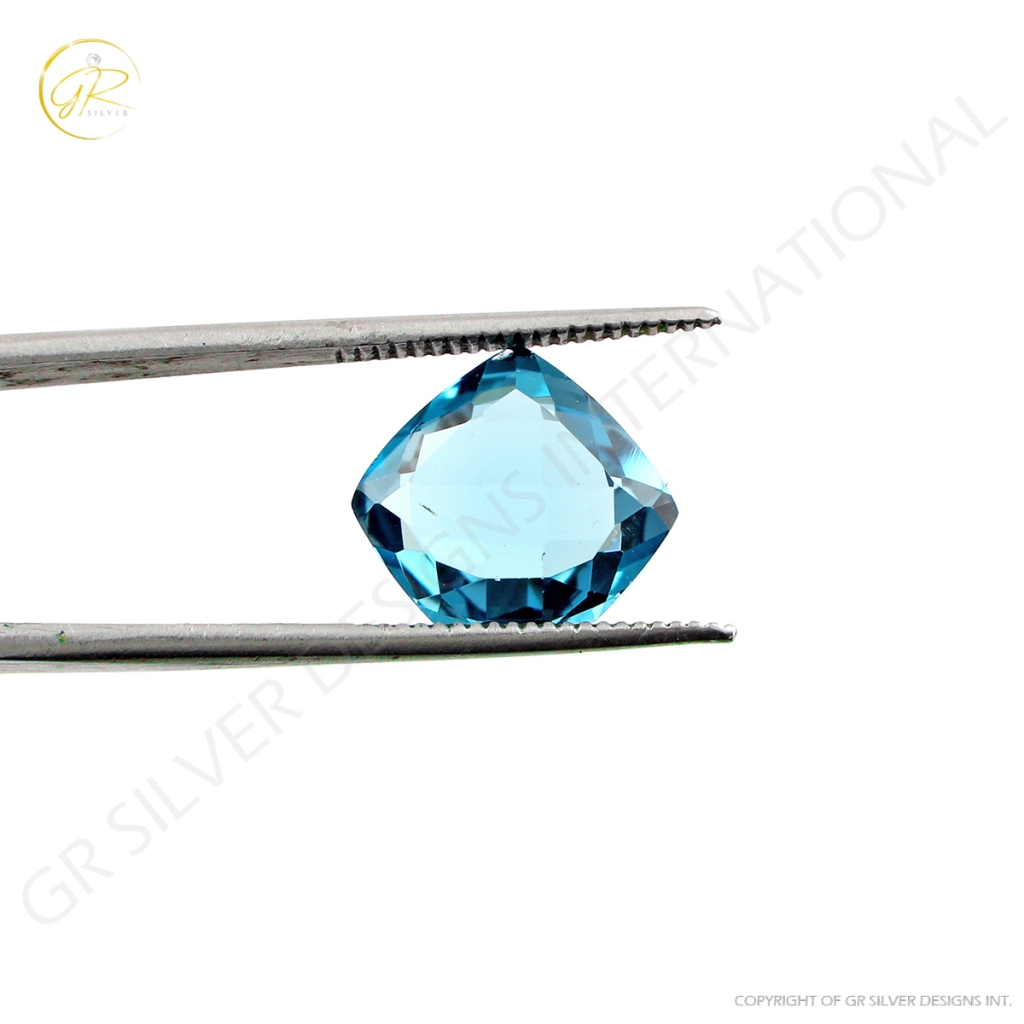 3.9ct London Blue Topaz Loose Gemstone