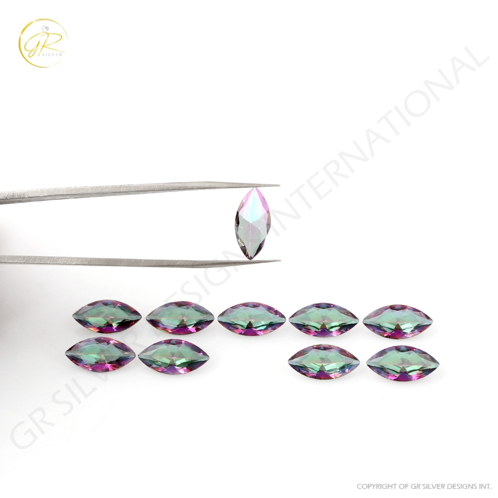 7x14mm Marquise Mystic Topaz Loose Gemstone