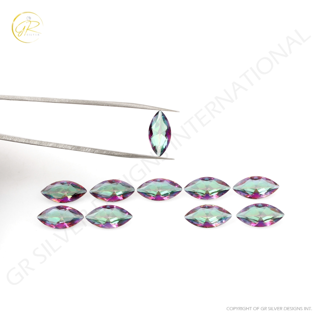 7x14mm Marquise Mystic Topaz Loose Gemstone