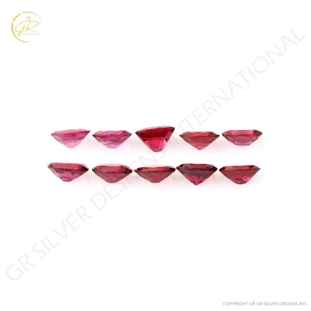 Natural Garnet 6x8mm Oval Shape Loose Gemstone