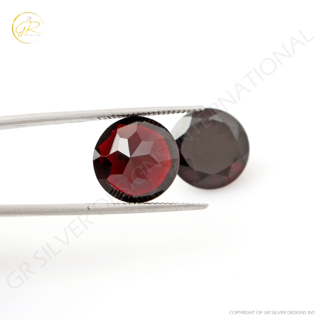 11mm Round 12.14ct. Garnet Loose Gemstone, Natural Round Garnet For Jewellery Making