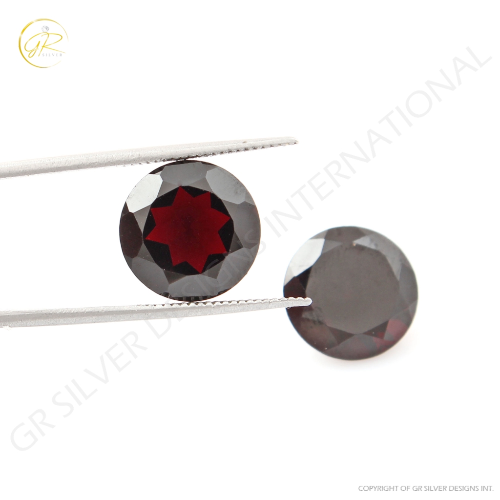 11mm Round 12.14ct. Garnet Loose Gemstone, Natural Round Garnet For Jewellery Making