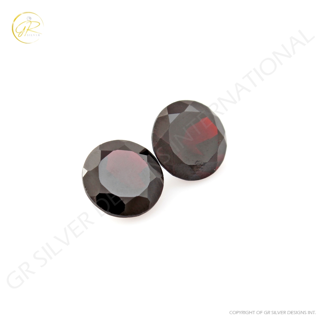 11mm Round 12.14ct. Garnet Loose Gemstone, Natural Round Garnet For Jewellery Making