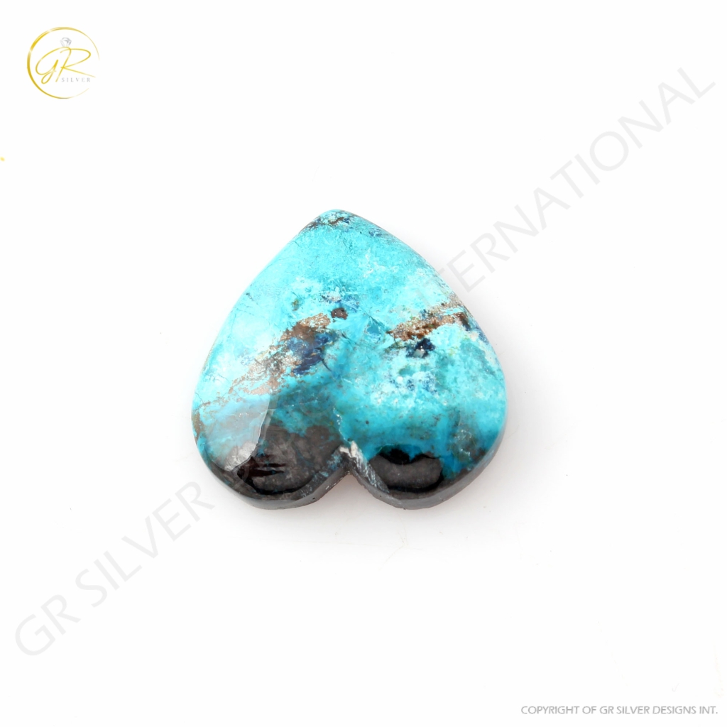 26.58ct Chrysocolla Gemstone, Natural Shattuckite Chrysocolla Gemstone