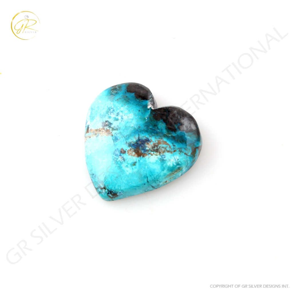 26.58ct Chrysocolla Gemstone, Natural Shattuckite Chrysocolla Gemstone