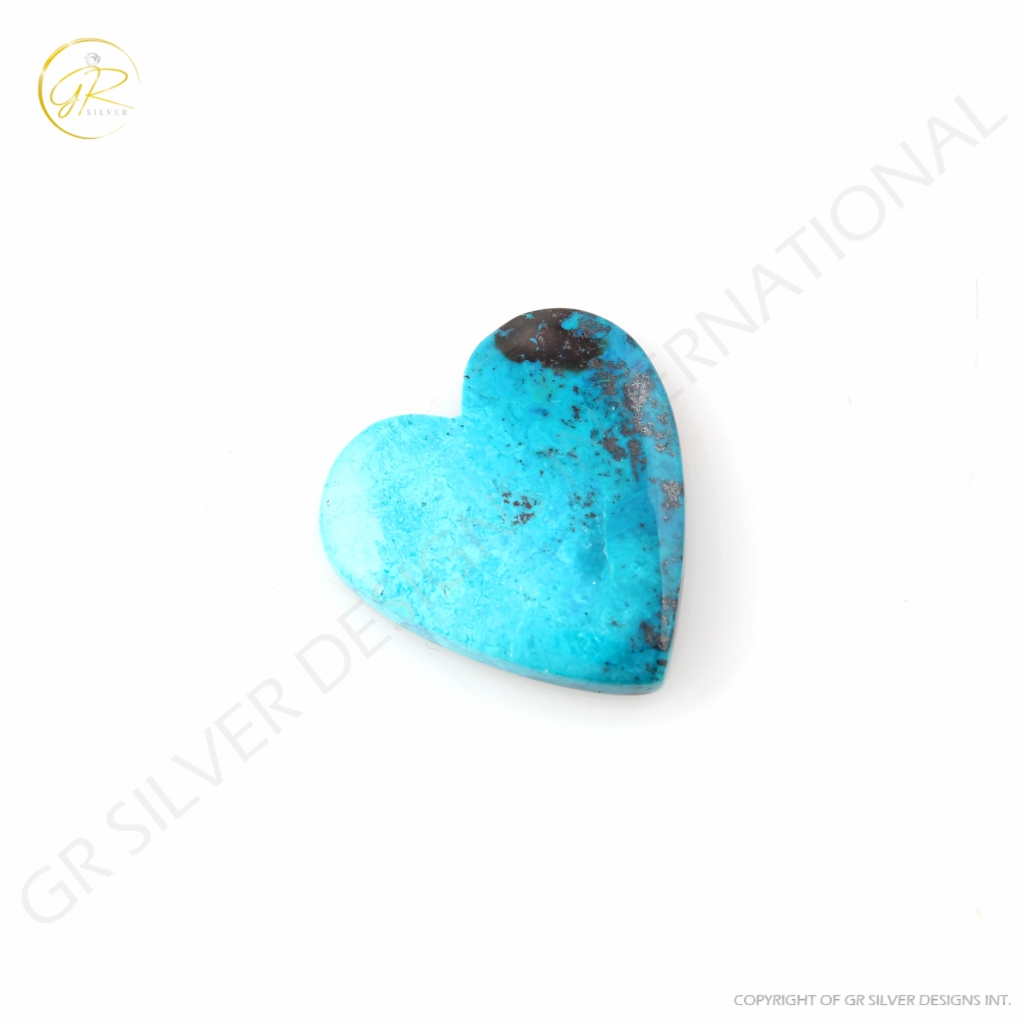 Natural Chrysocolla Gemstone, Shattuckite Chrysocolla Cabochon 30.45ct Gemstone