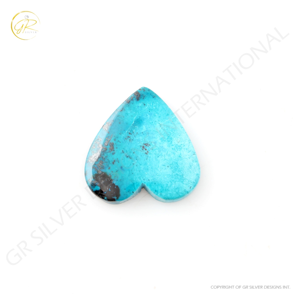 Natural Chrysocolla Gemstone, Shattuckite Chrysocolla Cabochon 30.45ct Gemstone