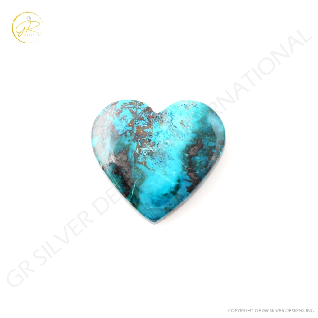 23.4ct Chrysocolla Gemstone, Natural Shattuckite Chrysocolla Gemstone