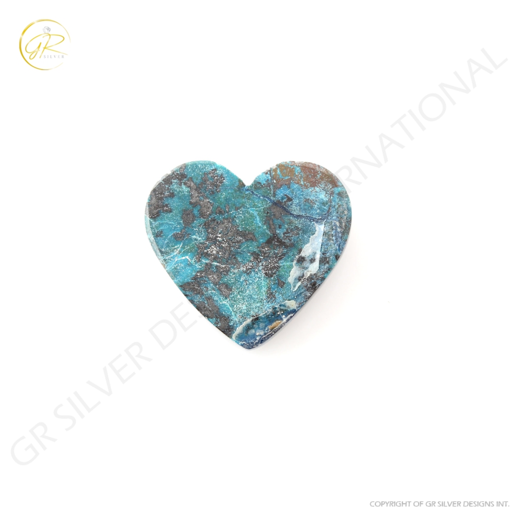 23.4ct Chrysocolla Gemstone, Natural Shattuckite Chrysocolla Gemstone