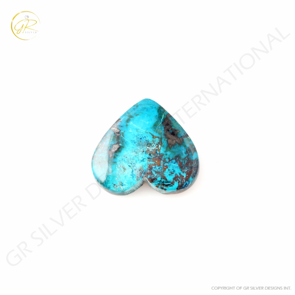 23.4ct Chrysocolla Gemstone, Natural Shattuckite Chrysocolla Gemstone