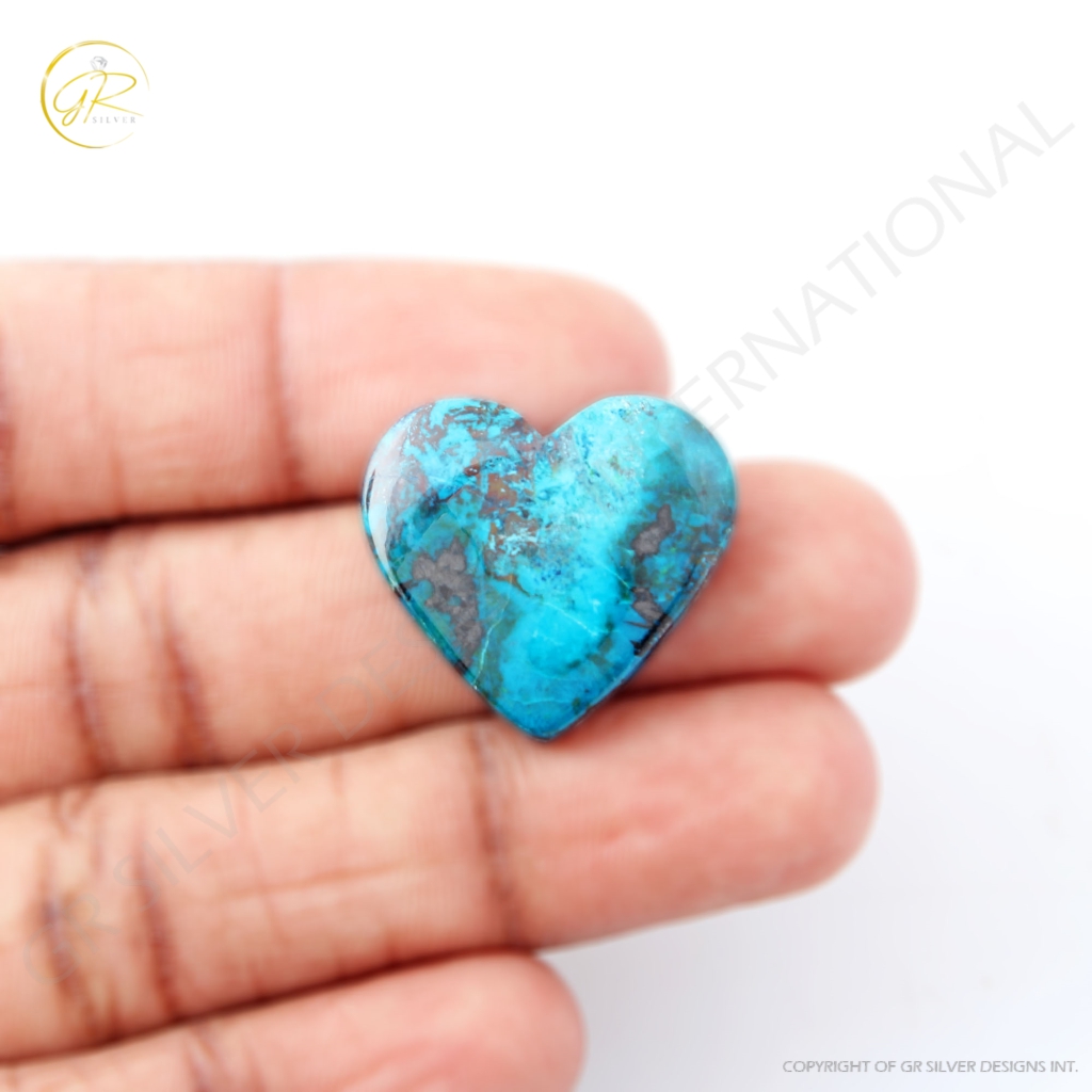 23.4ct Chrysocolla Gemstone, Natural Shattuckite Chrysocolla Gemstone