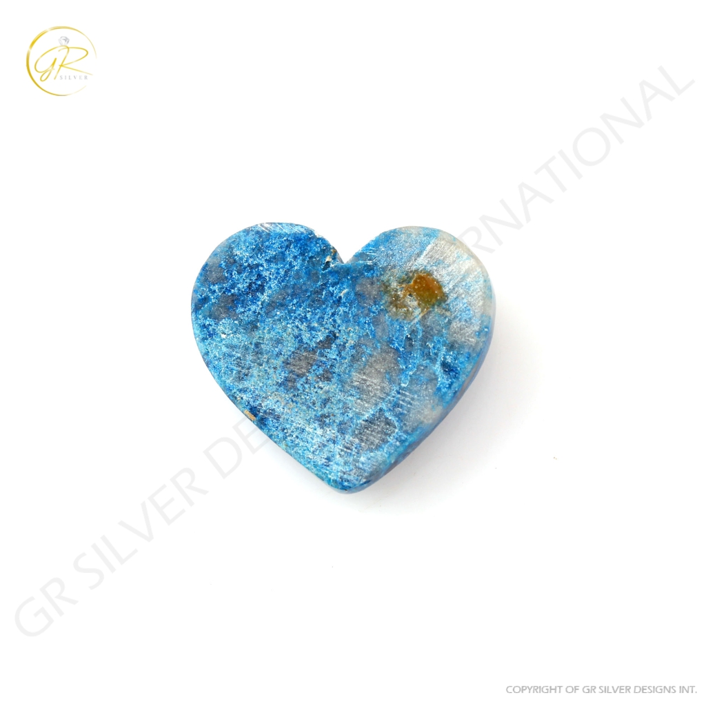 Natural Chrysocolla Gemstone, 23.2ct Shattuckite Chrysocolla Gemstone