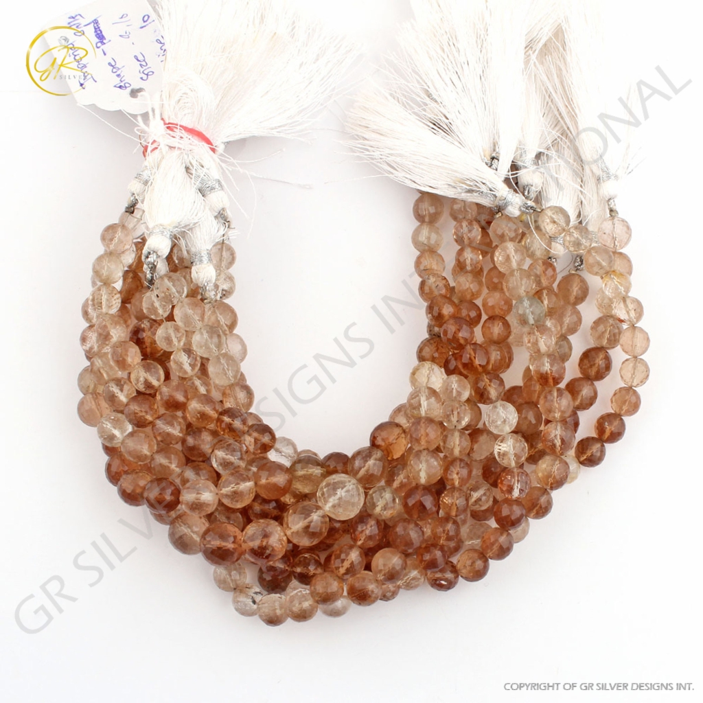 Handmade Imperial Quartz 8-10mm Balls Shape Beads For Jewelry