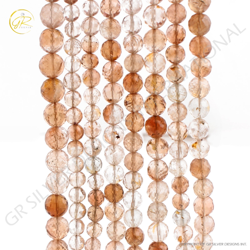 Quality Imperial Quartz Faceted Balls Shape Beads 8 Strands