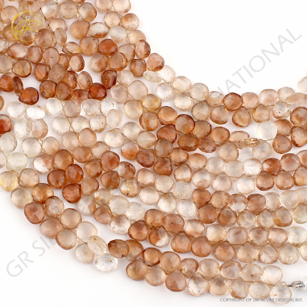 Natural Imperial Quartz Faceted Gemstone Beads For Jewelry Making