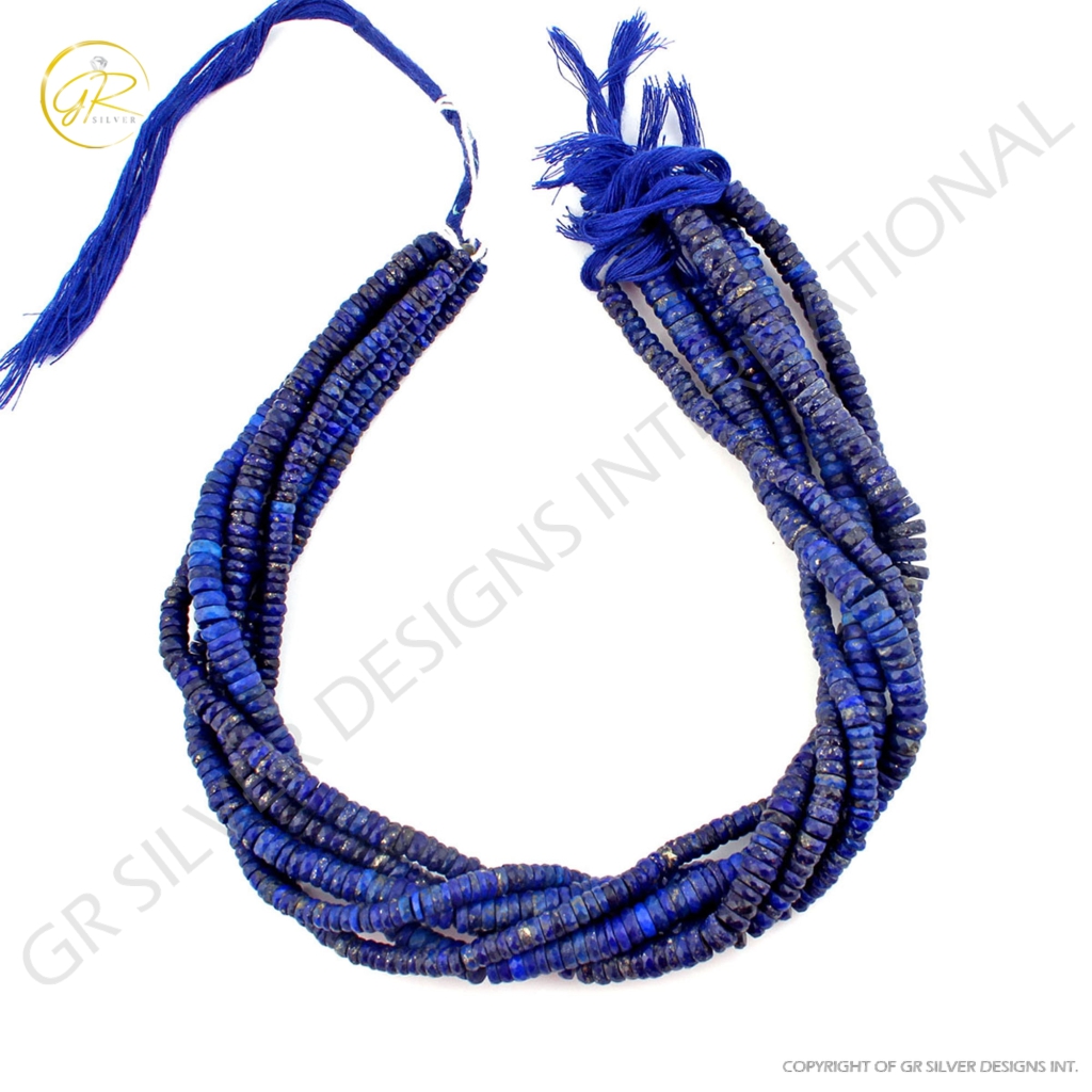 Top Quality Lapis Lazuli 4-7mm Tyre Shape 20 Strands Beads