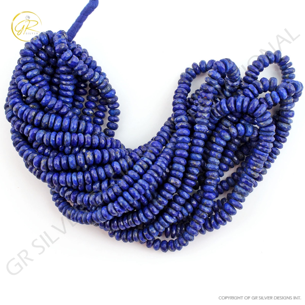 Natural Lapis Lazuli Round Gemstone Beads For Jewelry Making