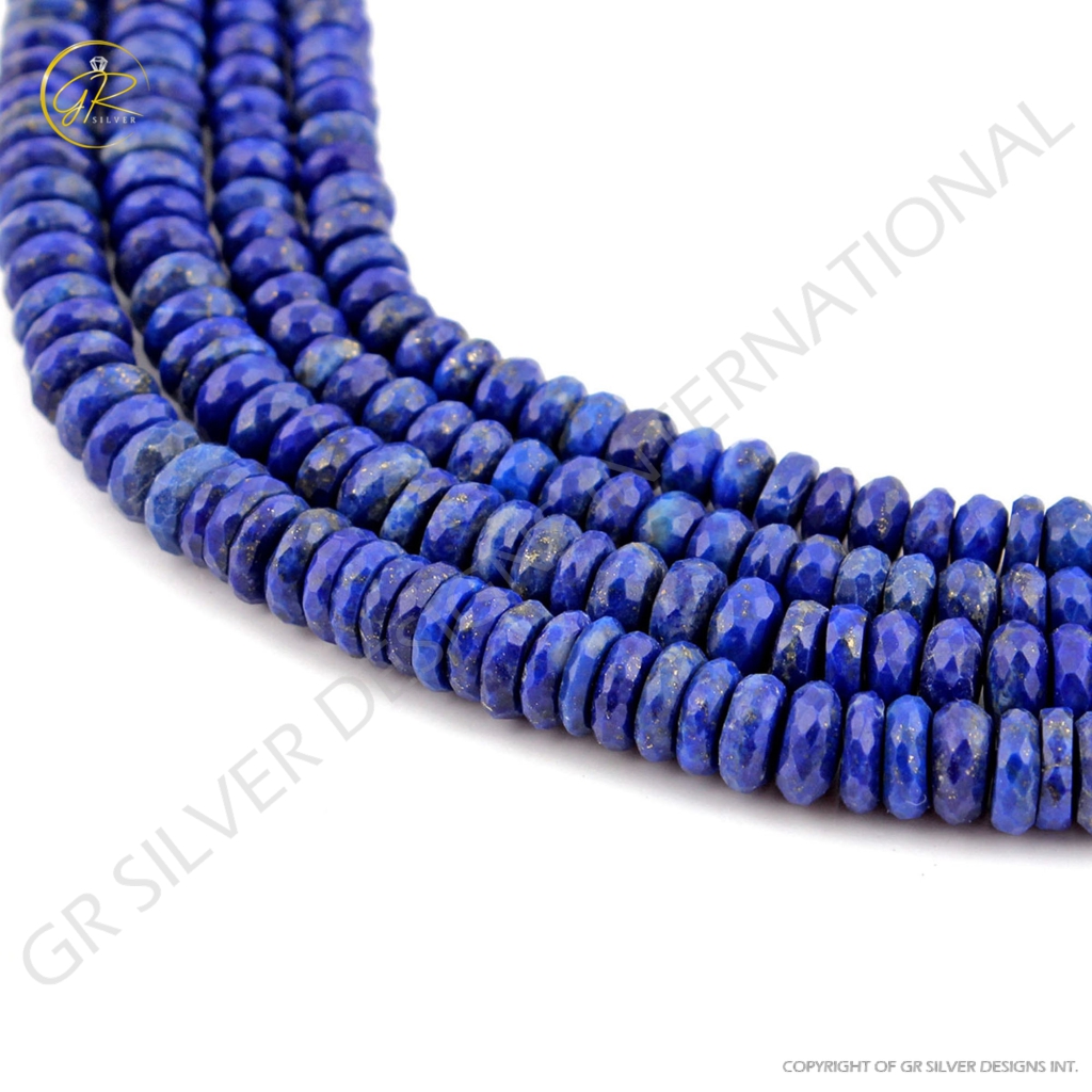 Natural Lapis Lazuli Round Gemstone Beads For Jewelry Making