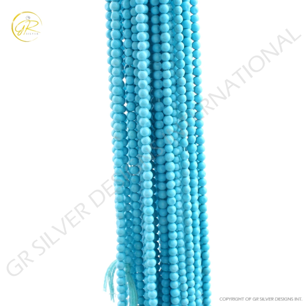 Buy Synthetic American Turquoise Gemstone Beads