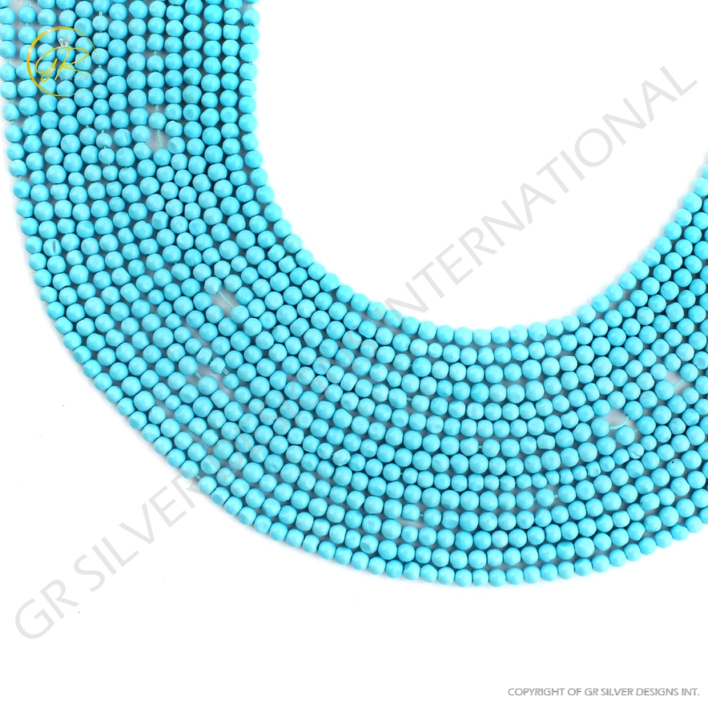 Buy Synthetic American Turquoise Gemstone Beads