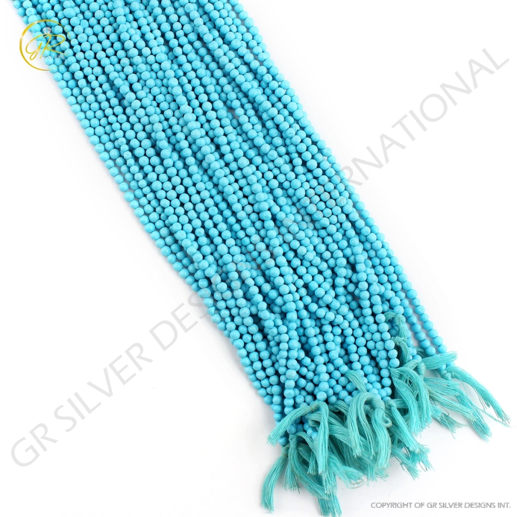 Buy Synthetic American Turquoise Gemstone Beads