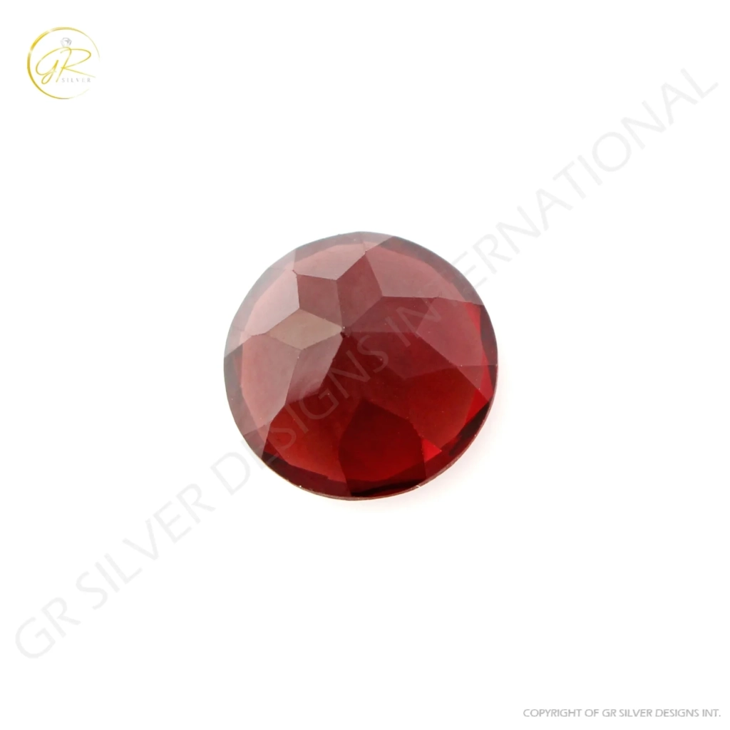 Natural Garnet Gemstone, Garnet 11mm Round Normal Cut Loose Gemstone