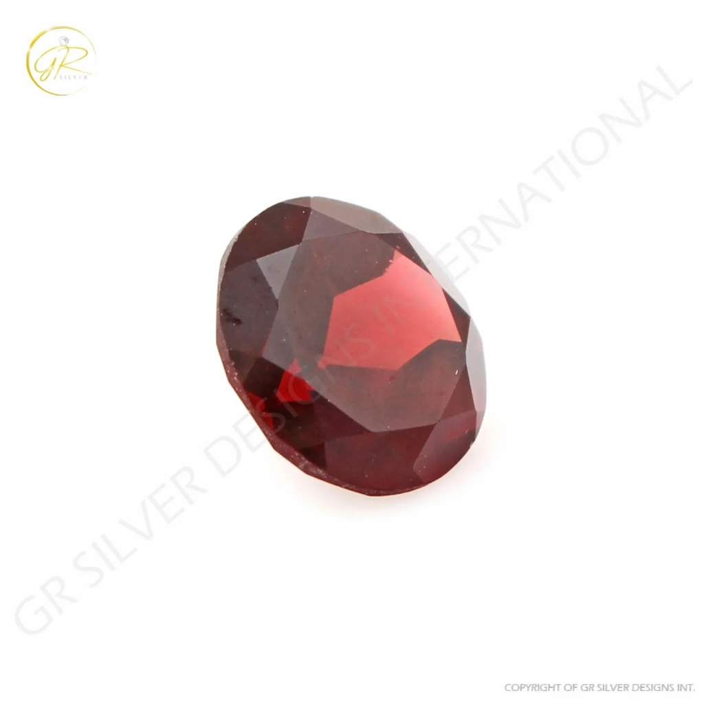 Natural Garnet Gemstone, Garnet 11mm Round Normal Cut Loose Gemstone