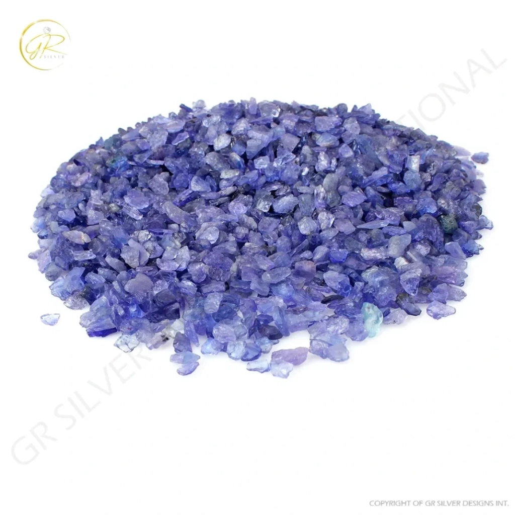 Natural  Tanzanite Rough Loose Mineral Gemstone