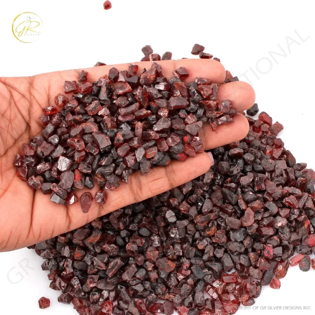 Natural Garnet Rough Loose Mineral Gemstone