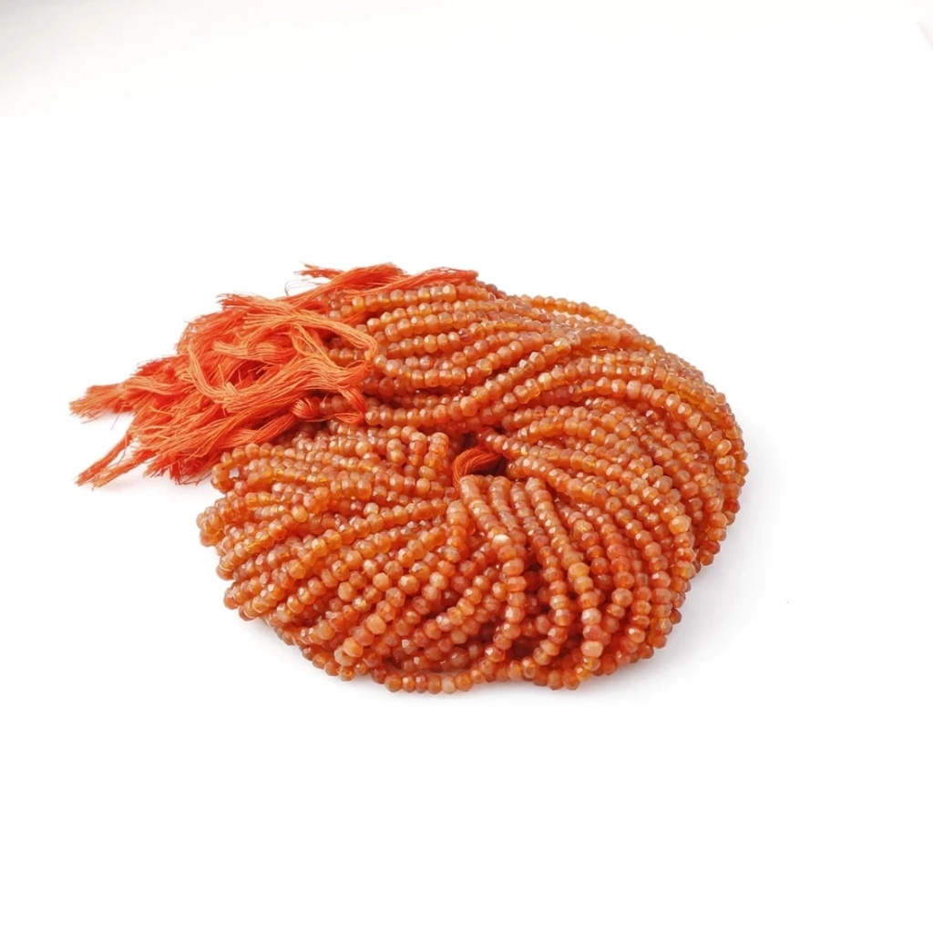 Natural Round Carnelian Beads, 4-5mm Round Carnelian 29 Strands Beads