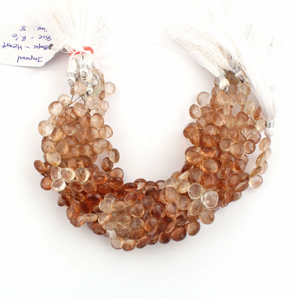 Natural Imperial Quartz Faceted Gemstone Beads For Jewelry Making