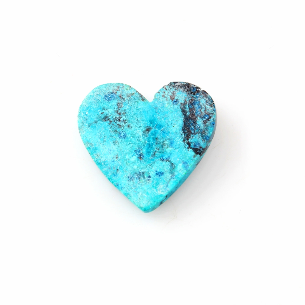 Natural Chrysocolla Gemstone, 27.8ct Chrysocolla Gemstone Cabochon