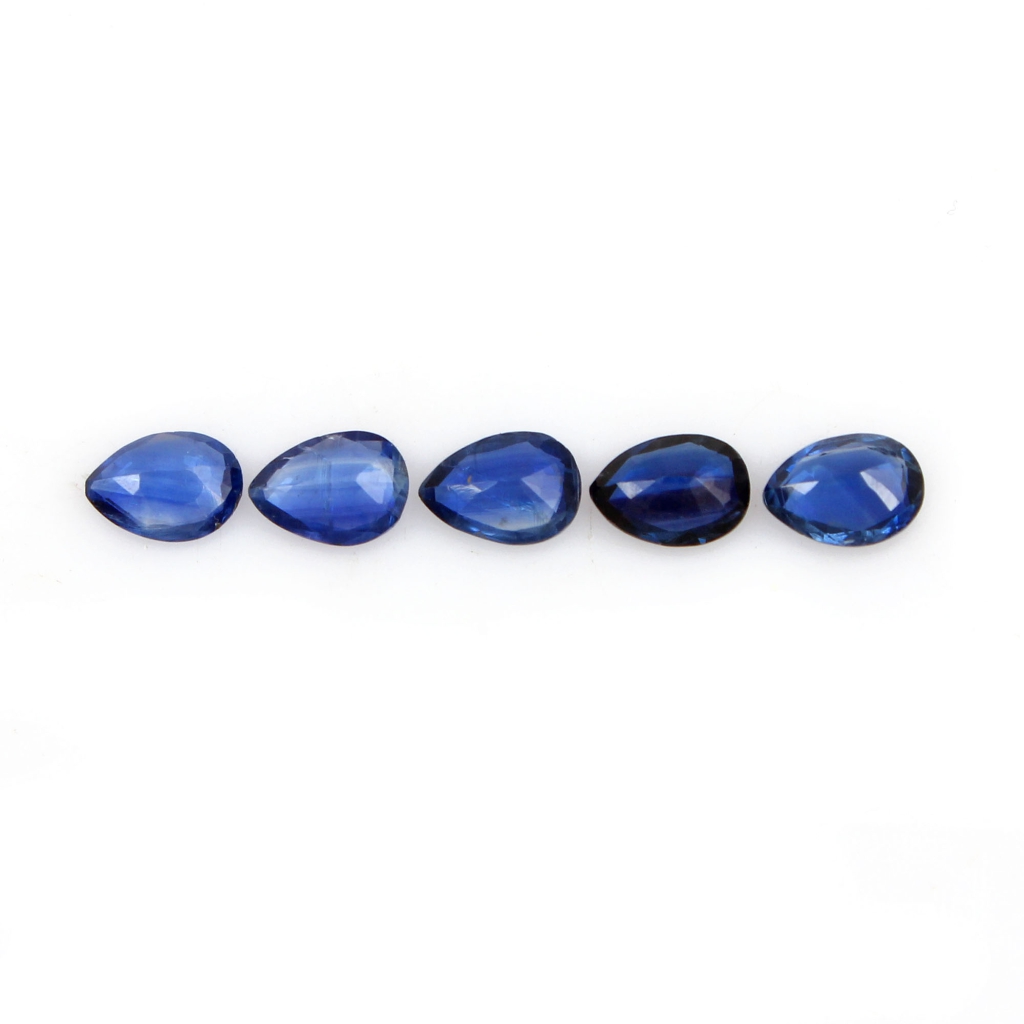 Natural Kyanite Pear Loose Gemstone For Jewelry Making
