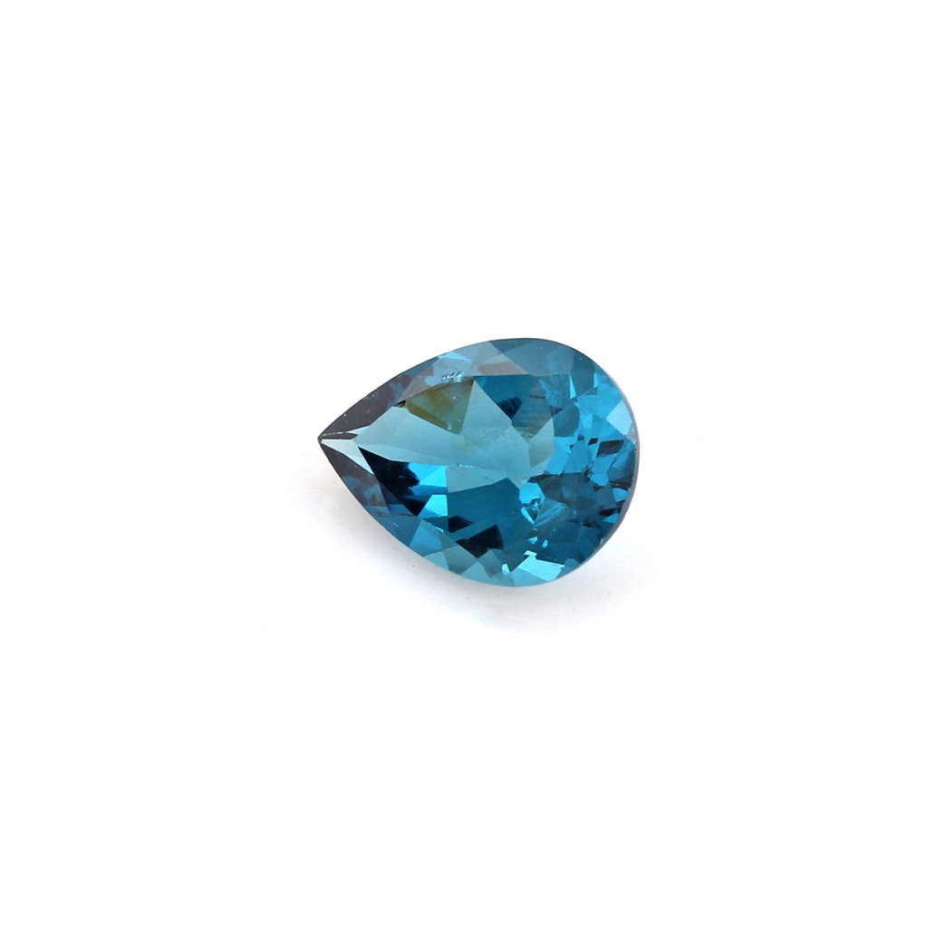 9x14mm Pear Shape London Blue Topaz Loose Gemstone