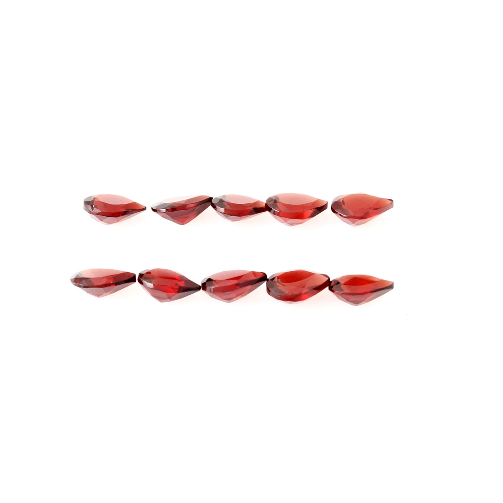 Pear Shape Garnet Gemstone, 5x7mm Pear Shape 8ct. Garnet Loose Gemstone, Gemstone For Jewellery Making