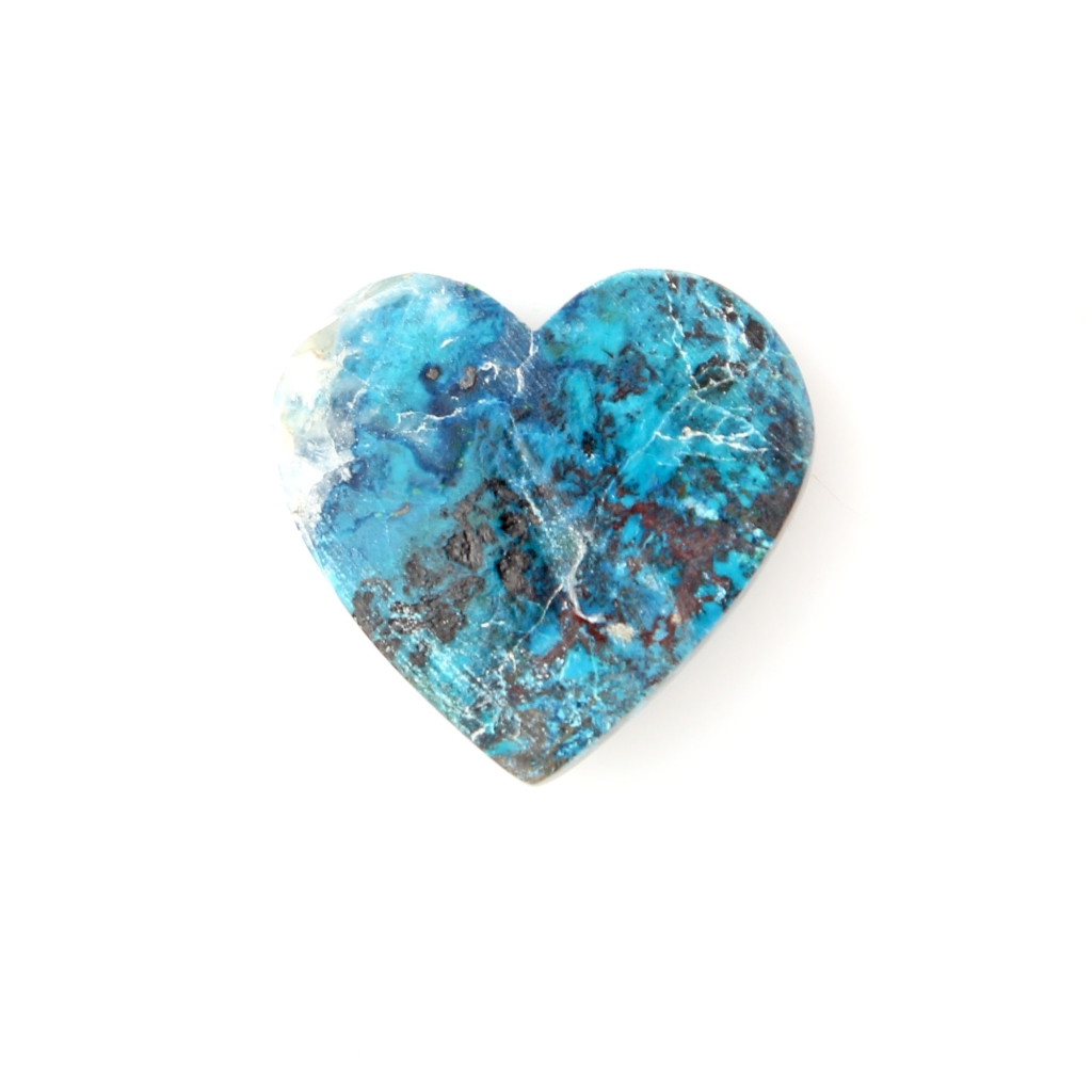 Natural Shattuckite Chrysocolla Dark Shade Loose Gemstone