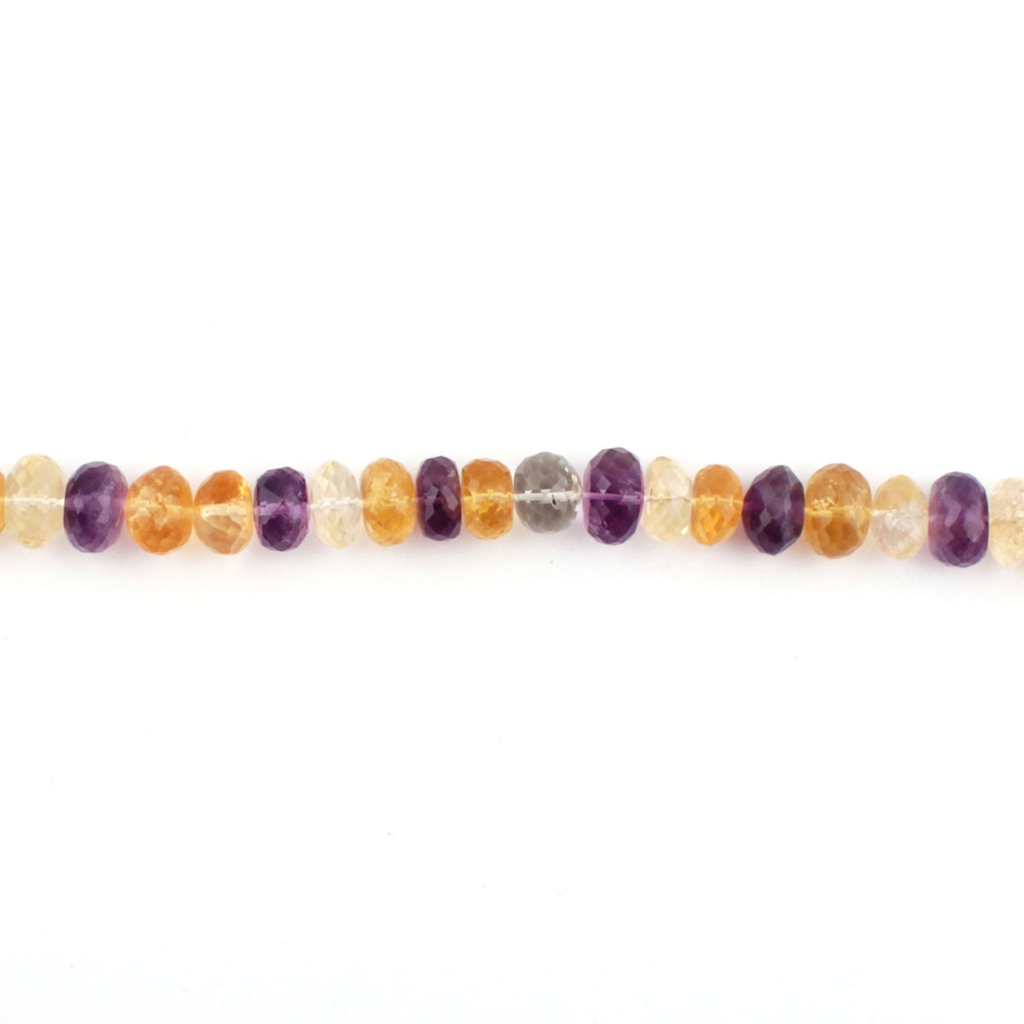 10-13mm Round Multi Quartz Handmade 8 Strands Beads 14 Inches
