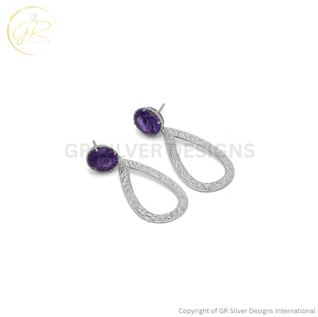 Amethyst Earrings For Women