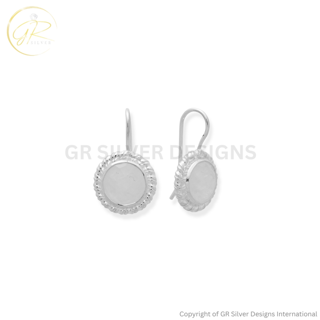 Rainbow Moonstone Earrings For Women
