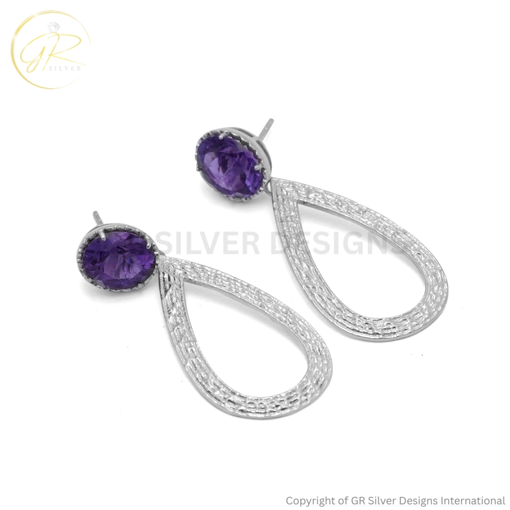 Amethyst Earrings For Women