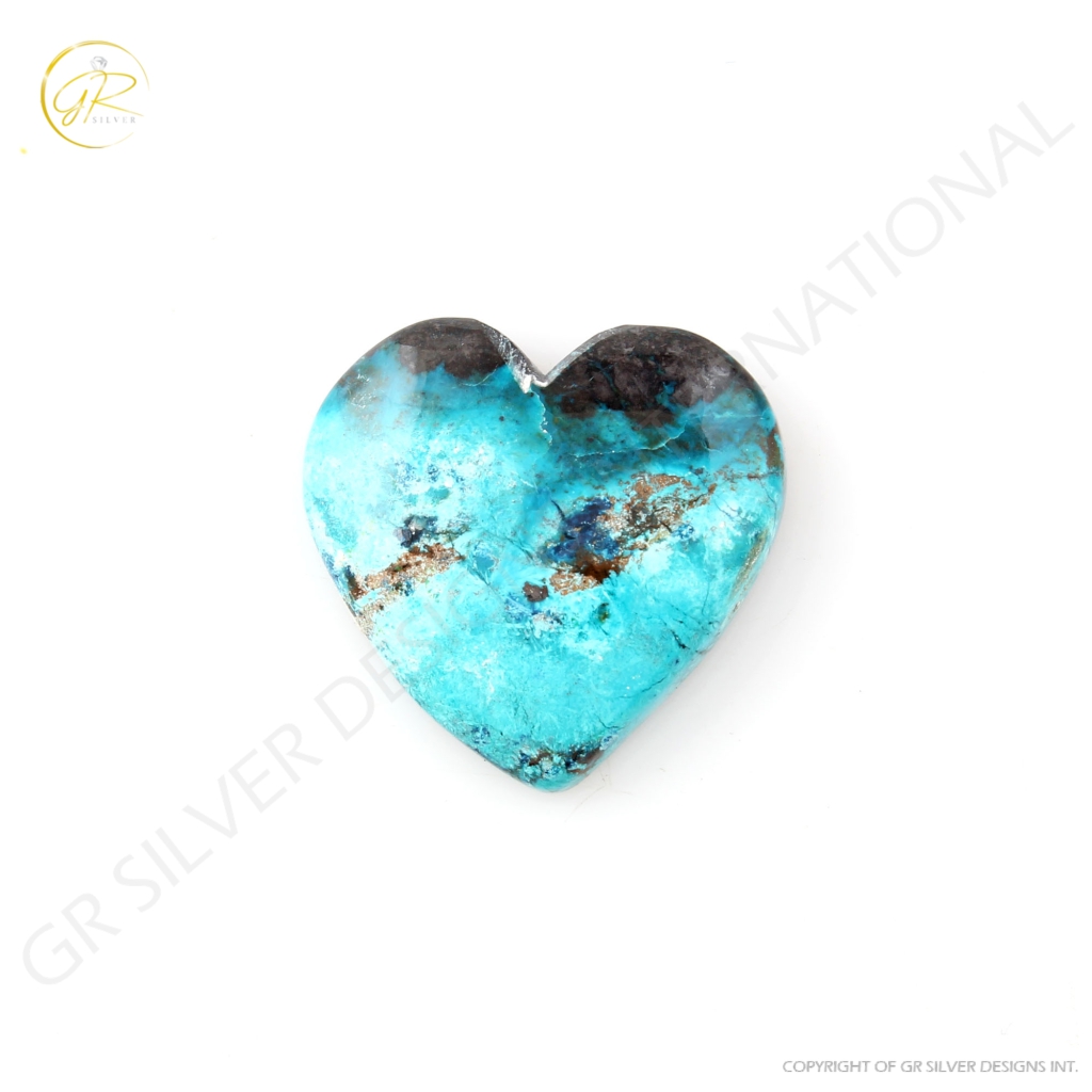 26.58ct Chrysocolla Gemstone, Natural Shattuckite Chrysocolla Gemstone