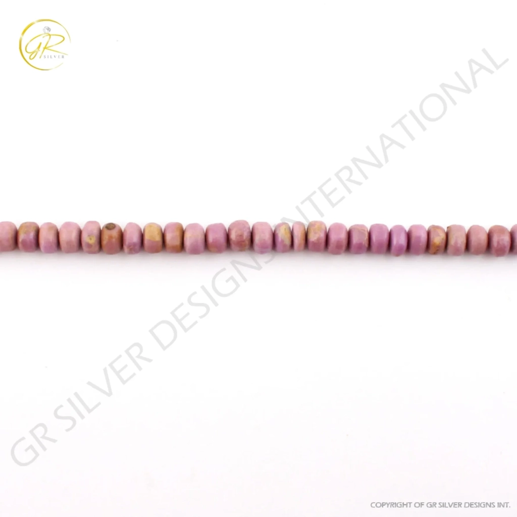 Natural Phosphosiderite Round Smooth Gemstone Beads