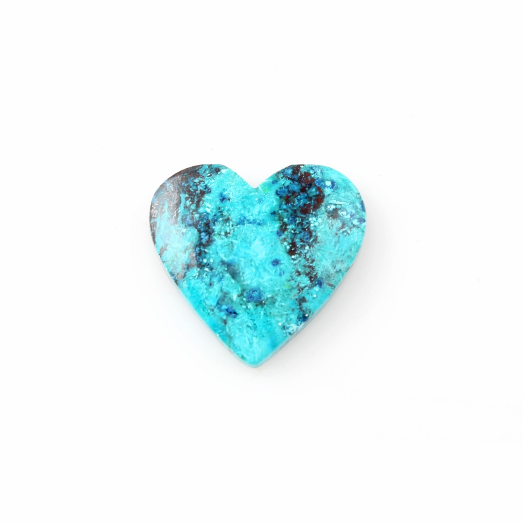Natural Chrysocolla Gemstone, 27.8ct Chrysocolla Gemstone Cabochon